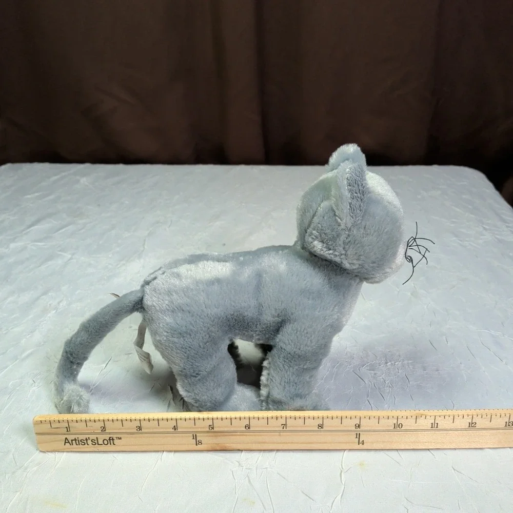GANZ Webkinz Plush Toy - Charcoal Cat - Sealed Code HM152